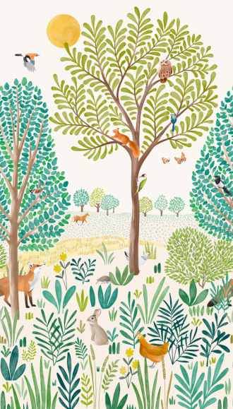 Панно «Little Dreamers»(1,59*2,80)