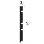 Декоративная панель гибкая W119F д 200 x в 25 x ш 2 см