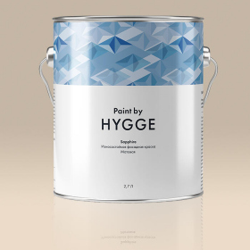 Фасадная матовая краска Sapphire для коммерческих и жилых помещений 2,7 л