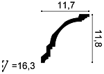 Карниз СX107 д 200 x в 11,8 x ш 11,7 см