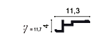 Карниз СX196 д 200 x в 11,3 x ш 4 см
