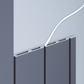 Панель RP018, 156*12, 2800 мм, экополимер