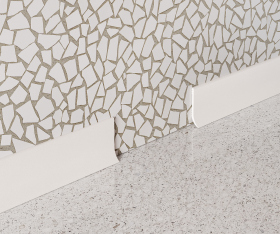 Плинтус PL002, 60х12, экополимер