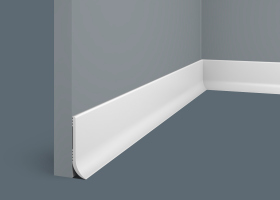 Плинтус PL002, 60х12, экополимер