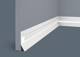 Плинтус PL004, 65х16 экополимер