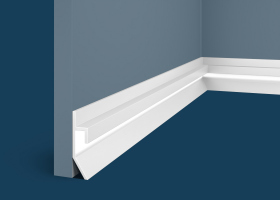 Плинтус PL004, 65х16 экополимер