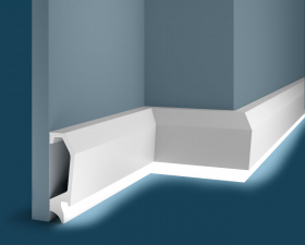 Плинтус PX034, 120 х22 экополимер