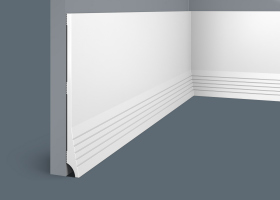 Плинтус PX036, 184 х16 экополимер