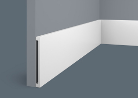 Плинтус PX057,100*10, экополимер