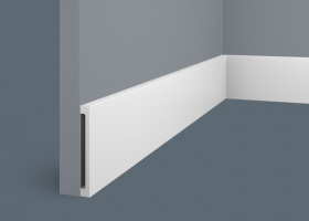 Плинтус PX058,80*10, экополимер