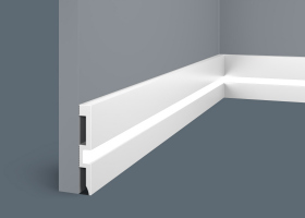 Плинтус PX059, 80*12, экополимер