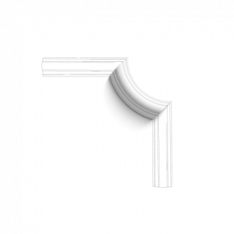 Угловой элемент P4020А д 16,4 x в 9,1 x ш 2,9 см