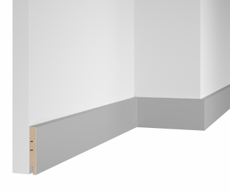 Плинтус RTV080.03.33, Веллюто Ферро, 80x16x2400 мм, ARTIVA, МДФ