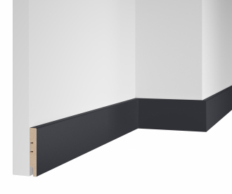 Плинтус RTV080.03.35, Веллюто Оскуро, 80x16x2400 мм, ARTIVA, МДФ