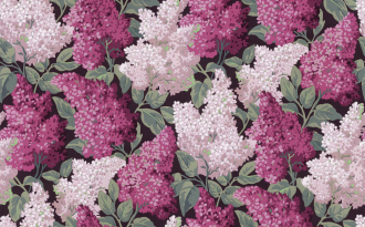 Обои Lilac Grandiflora (Digital) A+B