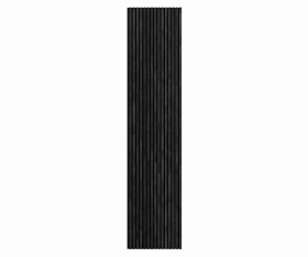 Акустическая панель, черный войлок, 2750х600х19мм, рейки МДФ дуб графит