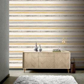 Обои «Painted Stripe Ochre»