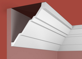 Карниз КX055, 147*145, экополимер