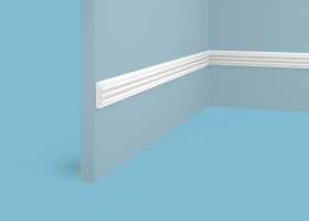 Молдинг МX055, 32х10, экополимер