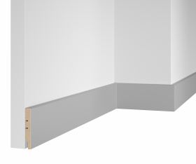 Плинтус RTV080.03.33, Веллюто Ферро, 80x16x2400 мм, ARTIVA, МДФ