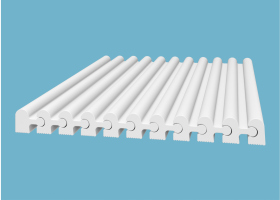 Рейка RX007 20х10, 2000мм, Экополимер